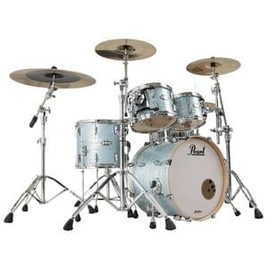 Pearl MCT924XEDPC 414 Ice Blue Oyster Hybrid Shell Pack Master Maple Complete Drum Set
